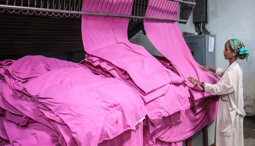 AATCC 144 Islak İşlenmiş Tekstillerin Toplam Alkali İçeriği için Test Yöntemi