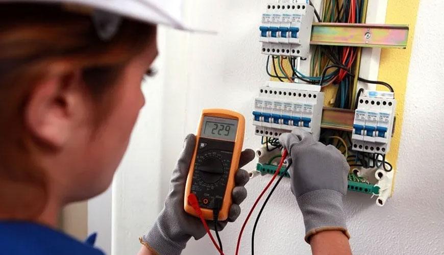 ASTM D5425 Elektroteknik Ürünlerin Yangın Tehlikesine Yönelik Standart Test