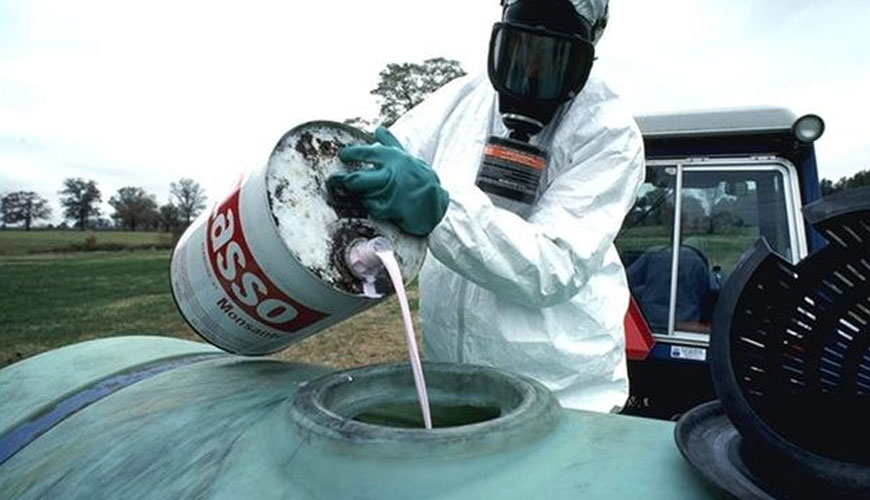 ASTM E1518 Dinamik Çalkalayıcı Yöntemi ile Sulu Tank Karışımlarında Pestisitlerin Fiziksel Uyumluluğunun Değerlendirilmesi için Standart Uygulama