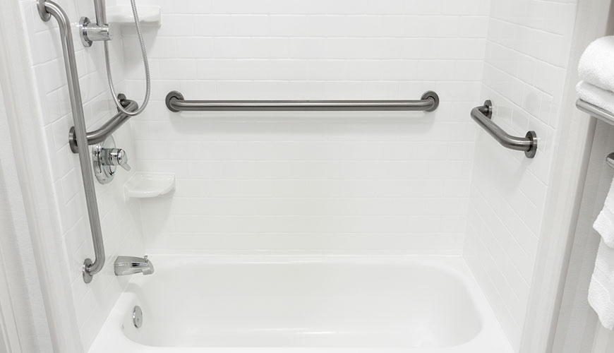 ASTM F446 Banyo Alanına Takılan Tutunma Çubukları ve Aksesuarlar için Standart Test