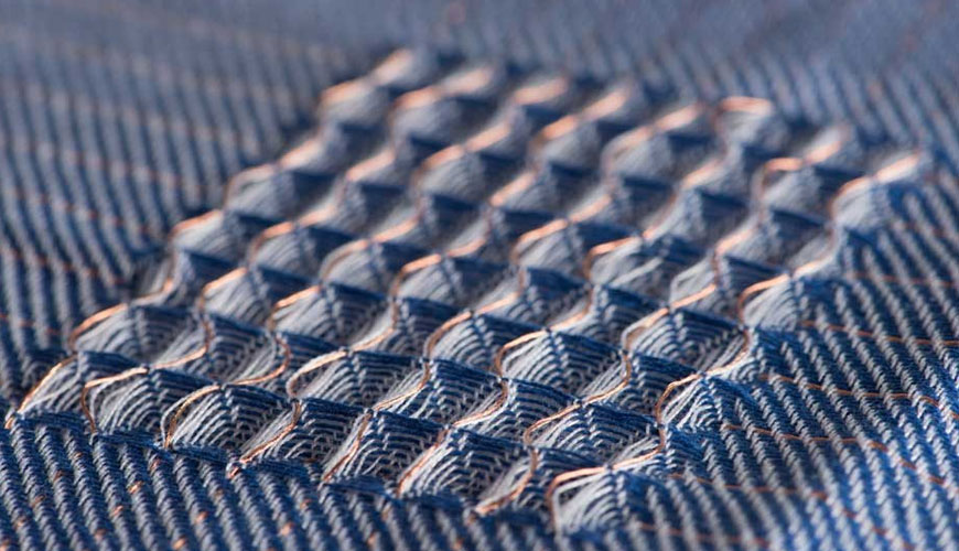 DIN 54345-5 Tekstil Testleri - Elektrostatik Davranış - Tekstil Kumaş Şeritlerinin Elektrik Direncinin Tayini Testi
