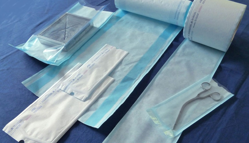 DIN 58953-7 Sterilizasyon - Bölüm 7: Sterilizasyon Kağıdı - Dokunmamış Ambalaj Malzemesi - Kağıt Torbalar ve Kapatılabilir Poşetler ve Makaraların Kullanımı
