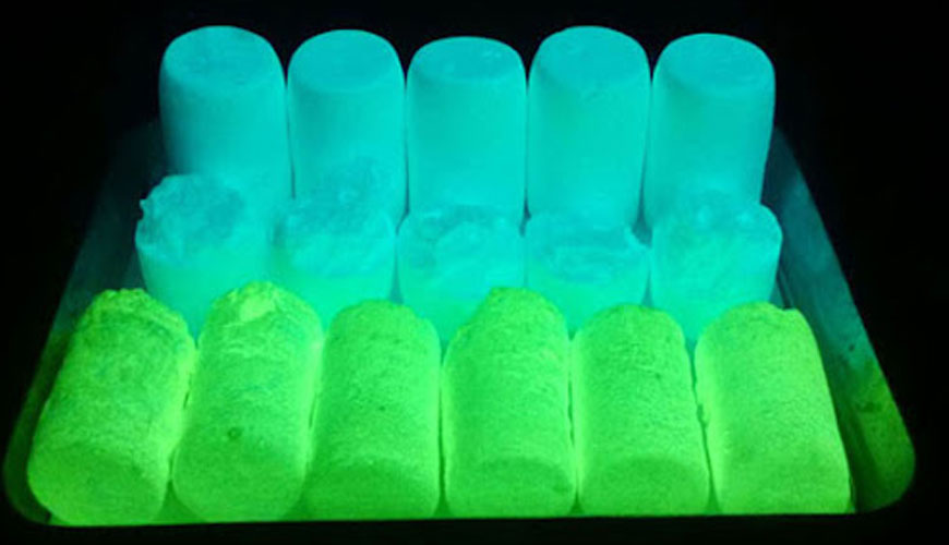 DIN 67510-2 Fotolüminesan Pigmentler ve Ürünler - Fosforlu Ürünlerin Sahada Ölçümü için Test