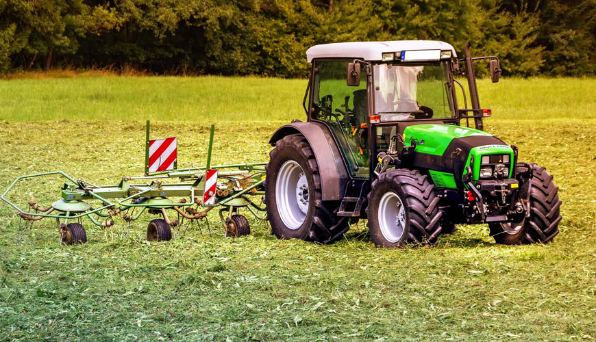 EN 10975 Tarım için Traktörler ve Makineler - Operatör Kontrollü Traktörler ve Kendinden Tahrikli Makinelerin Standart Testi