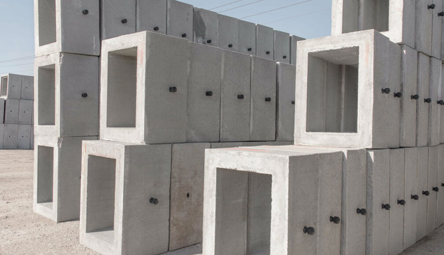 EN 15037-3 Prekast Beton Ürünler - Kil Bloklar için Standart Test