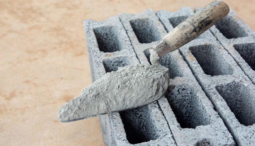 EN 196-1 Çimento - Dayanımın Belirlenmesi için Test Yöntemi