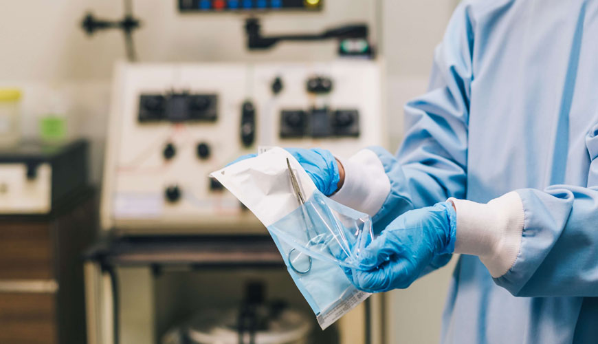 EN 556-2 Tıbbi Cihazların Sterilizasyonu - Aseptik Olarak İşlenmiş Tıbbi Cihazlar için Test