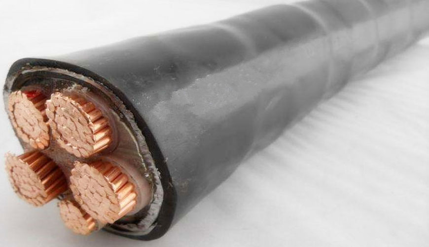EN 60811-405 Elektrik ve Fiber Optik Kablolar - Metalik olmayan malzemeler - Bölüm 405: PVC İzolasyonlar ve PVC Kılıflar için Termal Stabilite Testi