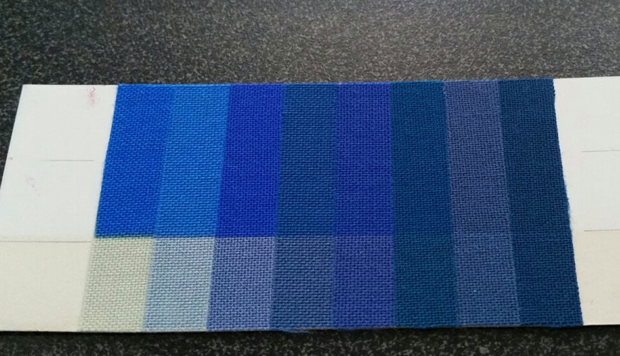 EN ISO 105-X12 Tekstiller - Renk Haslığı Testleri - Bölüm X12: Sürtünmeye Karşı Renk Haslığı