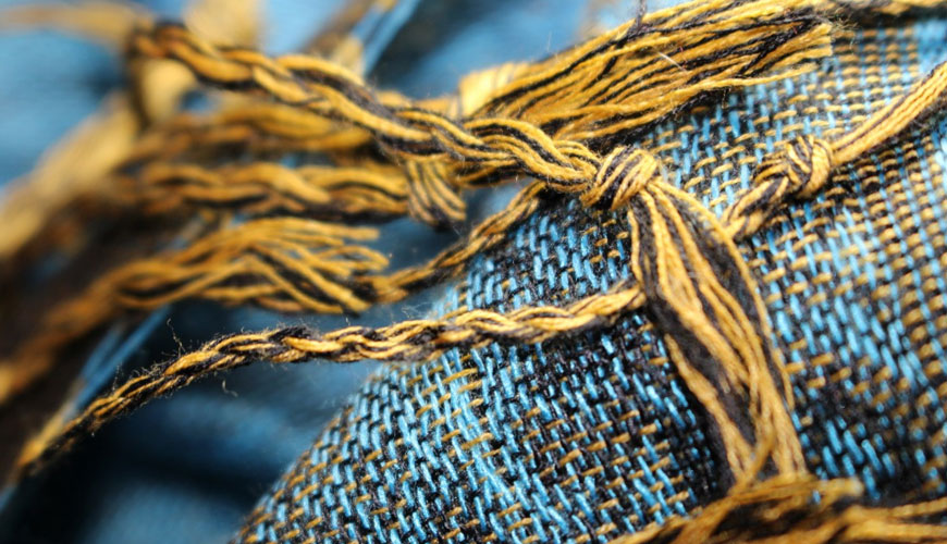 EN ISO 13936 Tekstiller - Dokuma Kumaşlarda bir Dikişte İpliklerin Kayma Direncinin Tayini