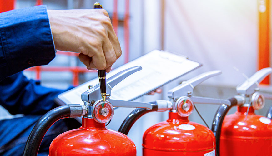 EN ISO 13943 Yangın Güvenliği İçin Standart Test