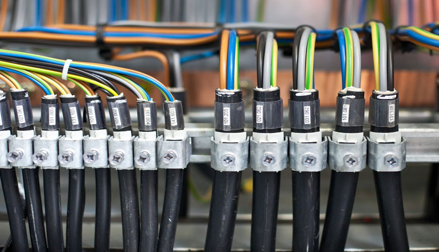FT4 IEEE 1202 Endüstriyel ve Ticari İşyerlerinde Kablo Kanalında Kullanılan Kabloların Alev Testi için IEEE Standardı