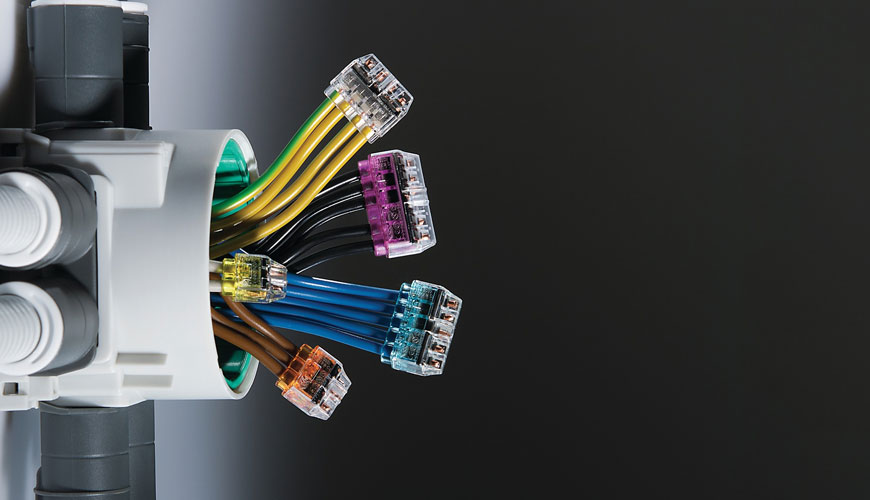 IEC EN 60603-7-1 Elektronik Ekipman için Konektörler - Bölüm 7-1: 8 Yollu - Blendajlı - Serbest ve Sabit Konektörler için Ayrıntılı Spesifikasyon