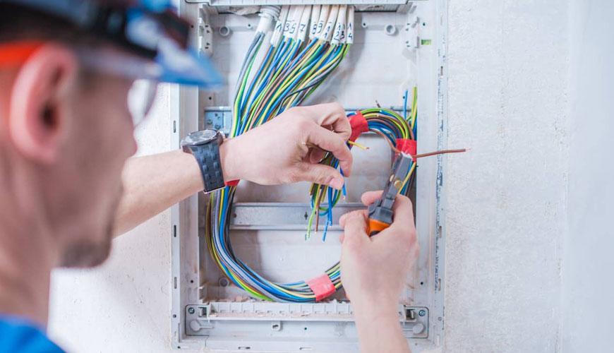 IEC EN 61035-1 Elektrik Tesisatları için Boru Bağlantı Parçaları için Test