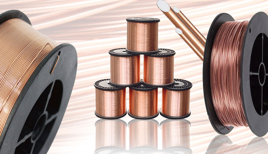 IEC EN 61232 Elektrik Amaçlı Alüminyum Kaplı Çelik Teller için Standart Test