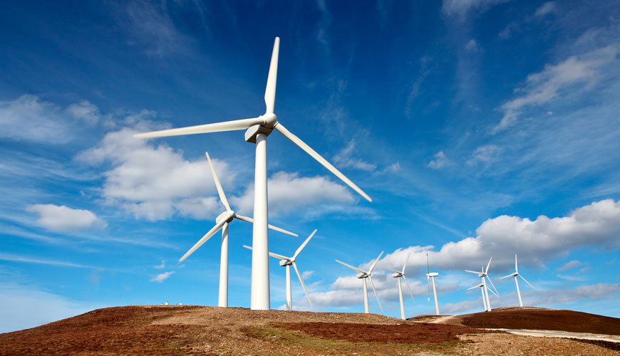 IEC EN 61400-12-5 Rüzgar Enerjisi Üretim Sistemleri - Bölüm 12-5: Güç Performansı - Engellerin ve Arazinin Değerlendirilmesi Testi