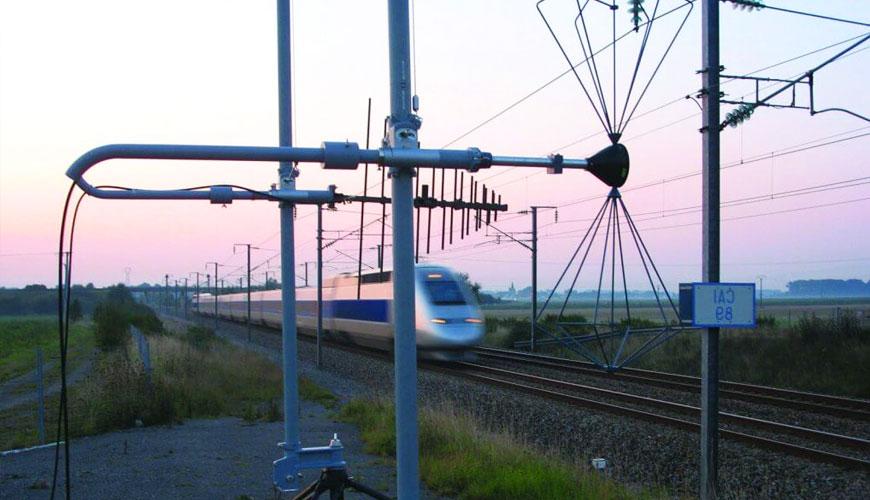 IEC EN 62236 Demiryolu Elektromanyetik Uyumluluk Testi