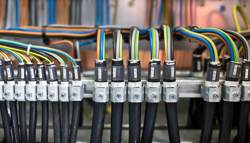 IEC EN 62821-2 Elektrik Kabloları - Anma Gerilimleri 450-750 V Kadar Olan Halojensiz - Düşük Dumanlı - Termoplastik Yalıtımlı ve Kılıflı Kablolar - Bölüm 2: Deney Yöntemleri
