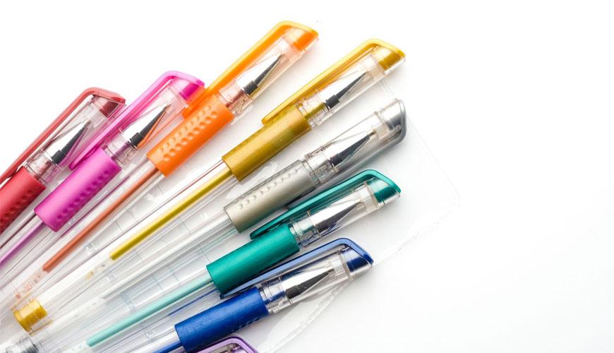 ISO 27668 Jel Mürekkepli Tükenmez Kalemler ve Yedekler için Test Standardı