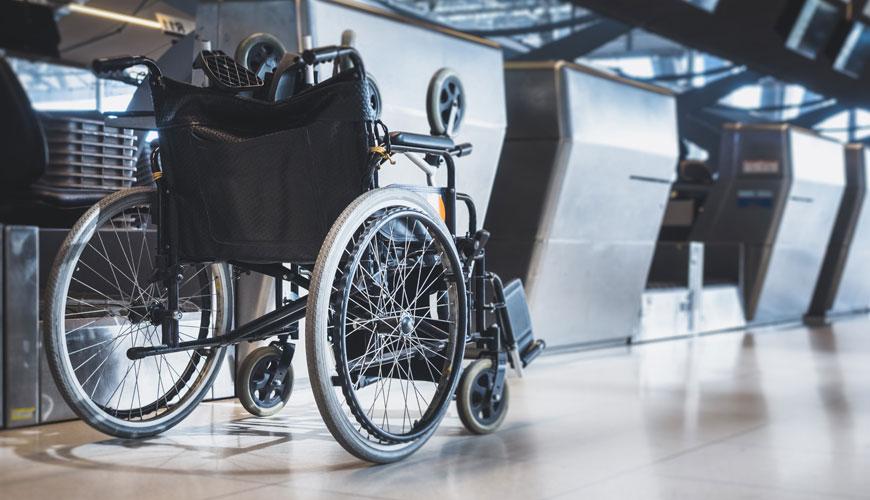 ISO 7176-8 Tekerlekli Sandalyeler, Bölüm 8: Statik, Darbe ve Yorulma Dayanımları için Gereklilikler ve Test Yöntemleri