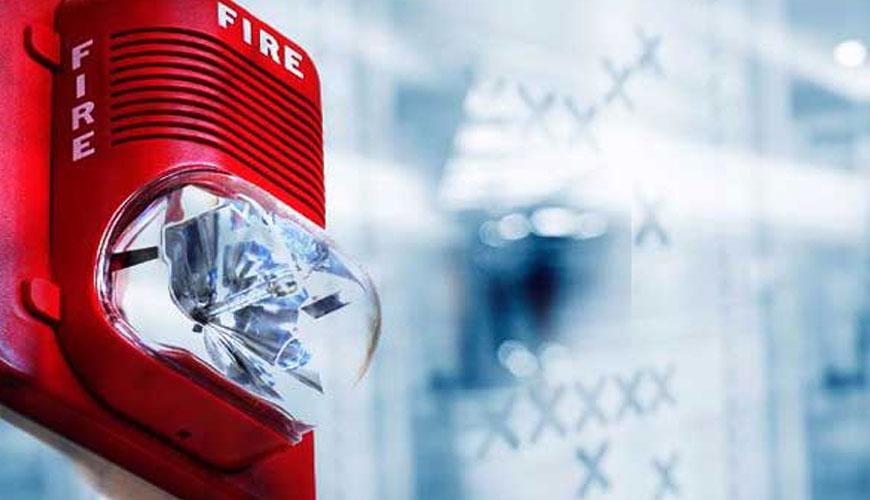 ISO 7240-14 Yangın Algılama ve Alarm Sistemleri, Bölüm 14: Binalarda ve Çevresinde Yangın Algılama ve Yangın Alarm Sistemlerinin Tasarımı için Standart Test