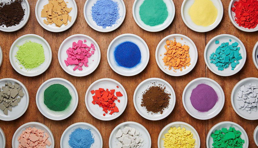 TS 2579 Pigmentler Renk Karşılaştırması için Standart Test